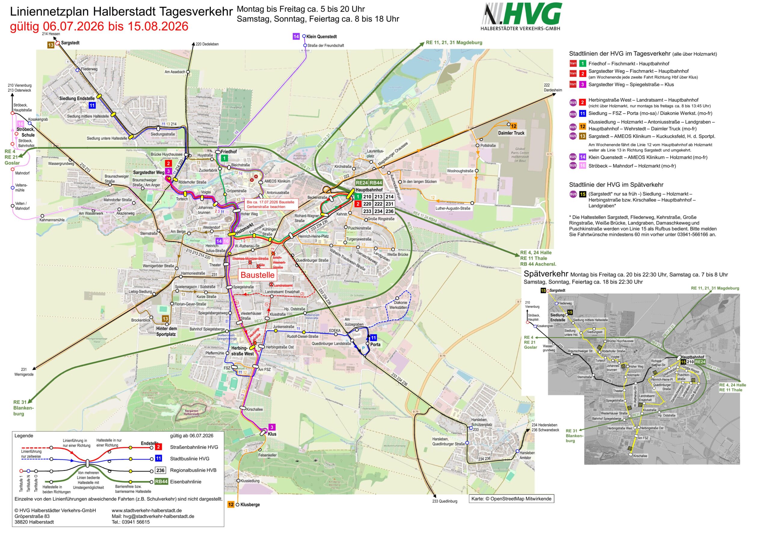 hvg-liniennetzplan